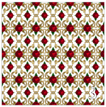 Load image into Gallery viewer, Printed Adhesive Vinyl QUEEN OF HEARTS Patterned Vinyl 12 x 12 inch sheet