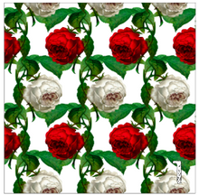 Load image into Gallery viewer, Printed Adhesive Vinyl QUEEN OF HEARTS Patterned Vinyl 12 x 12 inch sheet