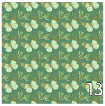 Load image into Gallery viewer, Printed Heat Transfer Vinyl HTV PAINTED BUTTERFLIES Pattern 12 x 12 inch sheet