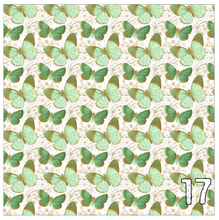Load image into Gallery viewer, Printed Heat Transfer Vinyl HTV PAINTED BUTTERFLIES Pattern 12 x 12 inch sheet