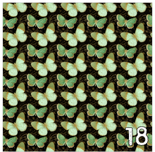 Load image into Gallery viewer, Printed Heat Transfer Vinyl HTV PAINTED BUTTERFLIES Pattern 12 x 12 inch sheet