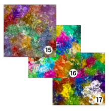 Load image into Gallery viewer, Printed HTV GRUNGE PAINT SPLATTERS 12 x 12 inch sheet