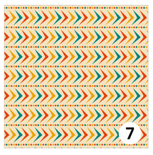 Load image into Gallery viewer, Printed Adhesive Vinyl MID CENTURY RETRO Patterns 12 x 12 inch sheet