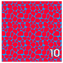 Load image into Gallery viewer, Printed Adhesive Vinyl NEON SAFARI 12 x 12 inch sheet