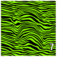 Load image into Gallery viewer, Printed Adhesive Vinyl NEON SAFARI 12 x 12 inch sheet