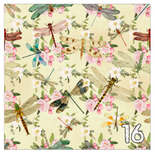 Load image into Gallery viewer, Printed Adhesive Vinyl VINTAGE DRAGONFLIES