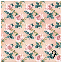 Load image into Gallery viewer, Printed Heat Transfer Vinyl HTV VINTAGE DRAGONFLIES