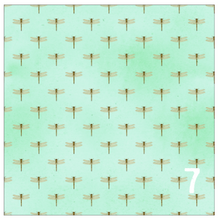 Load image into Gallery viewer, Printed Adhesive Vinyl VINTAGE DRAGONFLIES
