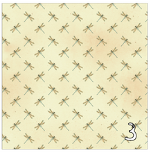 Load image into Gallery viewer, Printed Adhesive Vinyl VINTAGE DRAGONFLIES