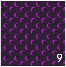 Load image into Gallery viewer, Printed Heat Transfer Vinyl HTV PURPLE GOTHIC Pattern Vinyl 12 x 12 inch sheets
