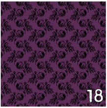 Load image into Gallery viewer, Printed Adhesive Vinyl PURPLE GOTHIC Pattern Vinyl 12 x 12 inch sheets