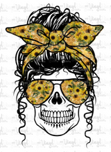 Load image into Gallery viewer, Waterslide Decal Mombie Sunflowers