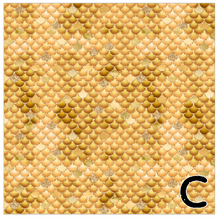 Load image into Gallery viewer, Printed HTV MULTICOLOR MERMAID SCALES Pattern 12 x 12 inch sheets