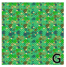 Load image into Gallery viewer, Printed HTV MULTICOLOR MERMAID SCALES Pattern 12 x 12 inch sheets