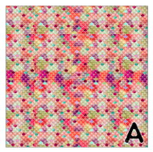 Load image into Gallery viewer, Printed Adhesive Vinyl MULTICOLOR MERMAID SCALES Pattern Vinyl 12 x 12 inch sheets