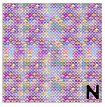 Load image into Gallery viewer, Printed HTV MULTICOLOR MERMAID SCALES Pattern 12 x 12 inch sheets