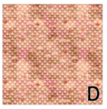 Load image into Gallery viewer, Printed HTV MULTICOLOR MERMAID SCALES Pattern 12 x 12 inch sheets