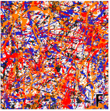 Load image into Gallery viewer, Printed HTV PAINT SPLATTER Patterned Heat Transfer Vinyl 12 x 12 sheet