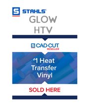Load image into Gallery viewer, Stahls&#39; Heat Transfer Vinyl HTV Neon Glow in the Dark 12 x 12 inches