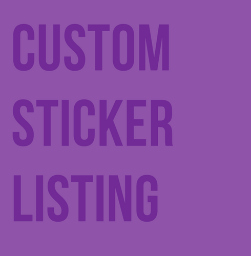 Custom Sticker