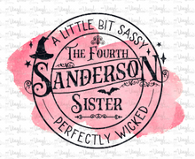 Load image into Gallery viewer, Waterslide Decal 4th Sanderson Sister