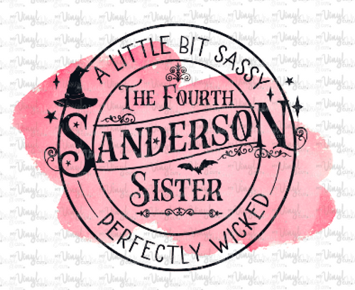Waterslide Decal 4th Sanderson Sister