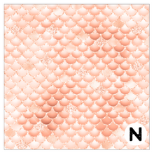 Load image into Gallery viewer, Printed Heat Transfer Vinyl HTV PEACH SHIMMER Pattern