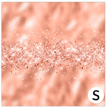 Load image into Gallery viewer, Printed Heat Transfer Vinyl HTV PEACH SHIMMER Pattern