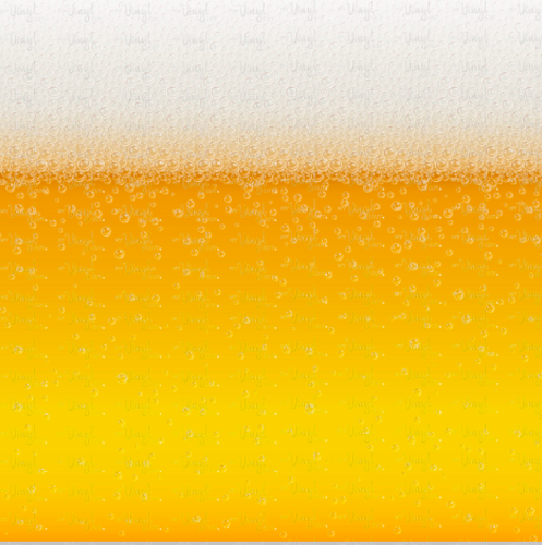 Printed Vinyl & HTV Light Frothy Beer Pattern 12 x 12 inch sheet