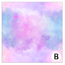 Load image into Gallery viewer, Printed Vinyl &amp; HTV Cotton Candy Patterns 12 x 12 inch sheet