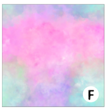 Load image into Gallery viewer, Printed Vinyl &amp; HTV Cotton Candy Patterns 12 x 12 inch sheet