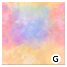Load image into Gallery viewer, Printed Vinyl &amp; HTV Cotton Candy Patterns 12 x 12 inch sheet