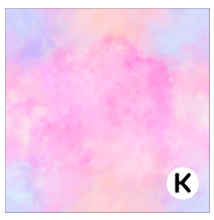 Load image into Gallery viewer, Printed Vinyl &amp; HTV Cotton Candy Patterns 12 x 12 inch sheet