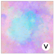 Load image into Gallery viewer, Printed Vinyl &amp; HTV Cotton Candy Patterns 12 x 12 inch sheet