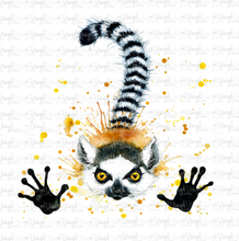 Load image into Gallery viewer, Waterslide Decal Lemur