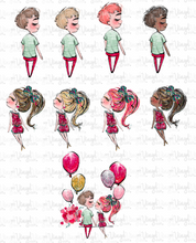 Load image into Gallery viewer, Waterslide Sheet Valentine&#39;s Day Theme