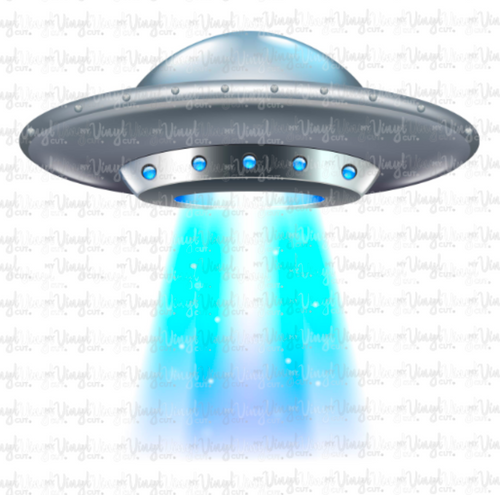 Waterslide Decal UFO