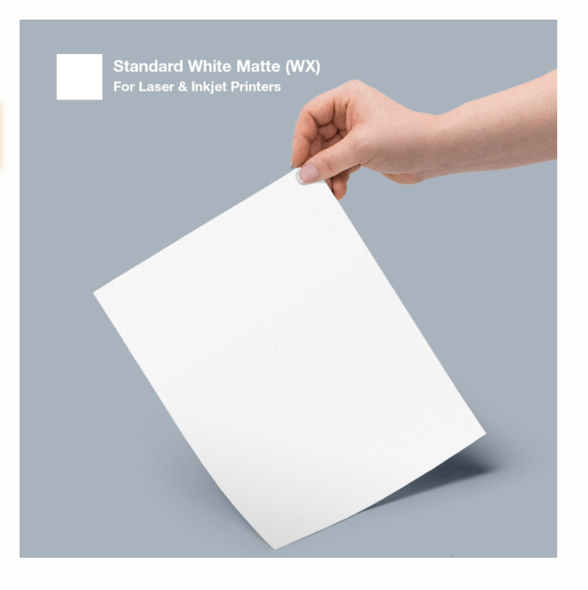 My Vinyl Cut Brand Blank Sticker KIT 10 Printable Sheets + 10 Assorted Glossy Holographic Laminate INKJET or LASER