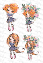 Load image into Gallery viewer, Waterslide Sheet Gardening Theme