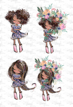 Load image into Gallery viewer, Waterslide Sheet Gardening Theme