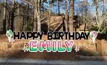 Load image into Gallery viewer, Yard Art Birthday RENTAL
