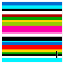 Load image into Gallery viewer, Printed HTV SERAPE MEXICAN BLANKET Patterned Heat Transfer Vinyl 12 x 12 sheet