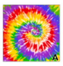 Load image into Gallery viewer, Printed Heat Transfer Vinyl HTV TIE DYE Rainbow