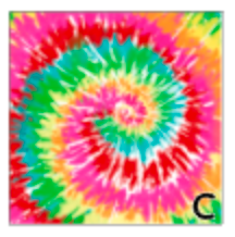 Load image into Gallery viewer, Printed Heat Transfer Vinyl HTV TIE DYE Rainbow