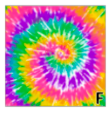 Load image into Gallery viewer, Printed Heat Transfer Vinyl HTV TIE DYE Rainbow