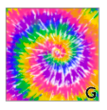 Load image into Gallery viewer, Printed Heat Transfer Vinyl HTV TIE DYE Rainbow