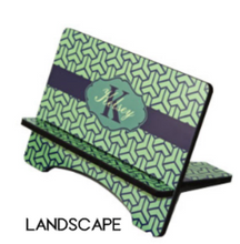 Load image into Gallery viewer, Patterned Phone Stand Several Sizes Several Patterns From Which to Choose