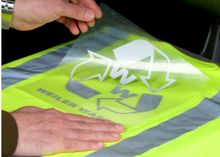 Load image into Gallery viewer, 3M Scotchlite 5807 Reflective Heat Transfer Vinyl HTV 12 x 15 inch sheets