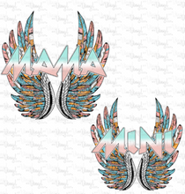 Load image into Gallery viewer, Sublimation Transfer Set Mama Mini with Wings