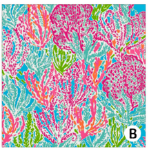 Load image into Gallery viewer, Printed HTV LILY FLORAL Heat Transfer Vinyl 12 x 12 inch sheet